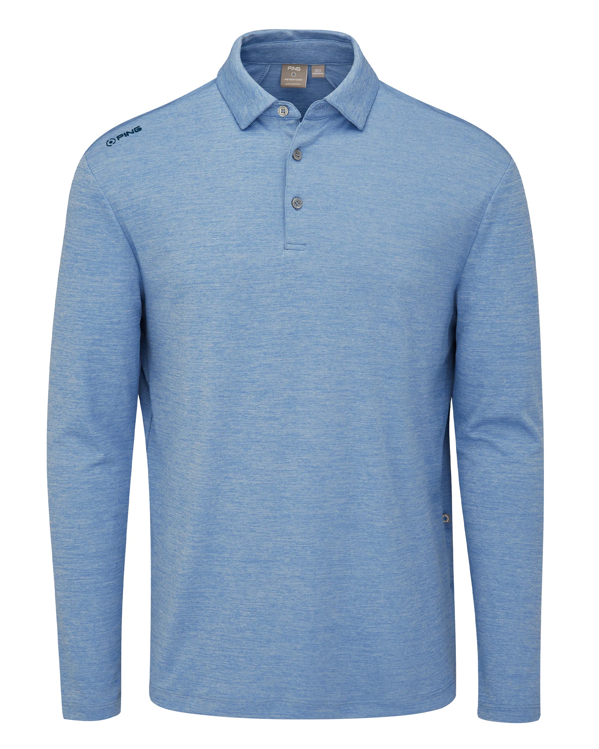 Ping Emmet Men's Long Sleeve Golf Polo AW24