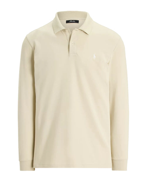 Ralph Lauren Performance Stretch Mesh Knit Long Sleeve Golf Polo