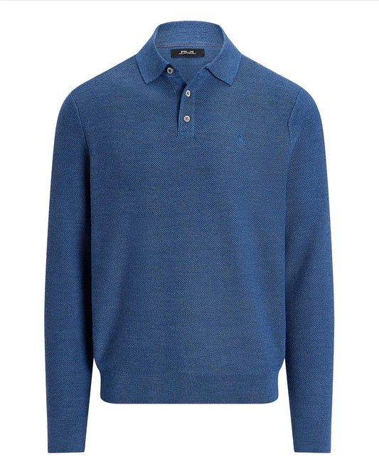 Ralph Lauren Performance Polo-Collar Golf Jumper