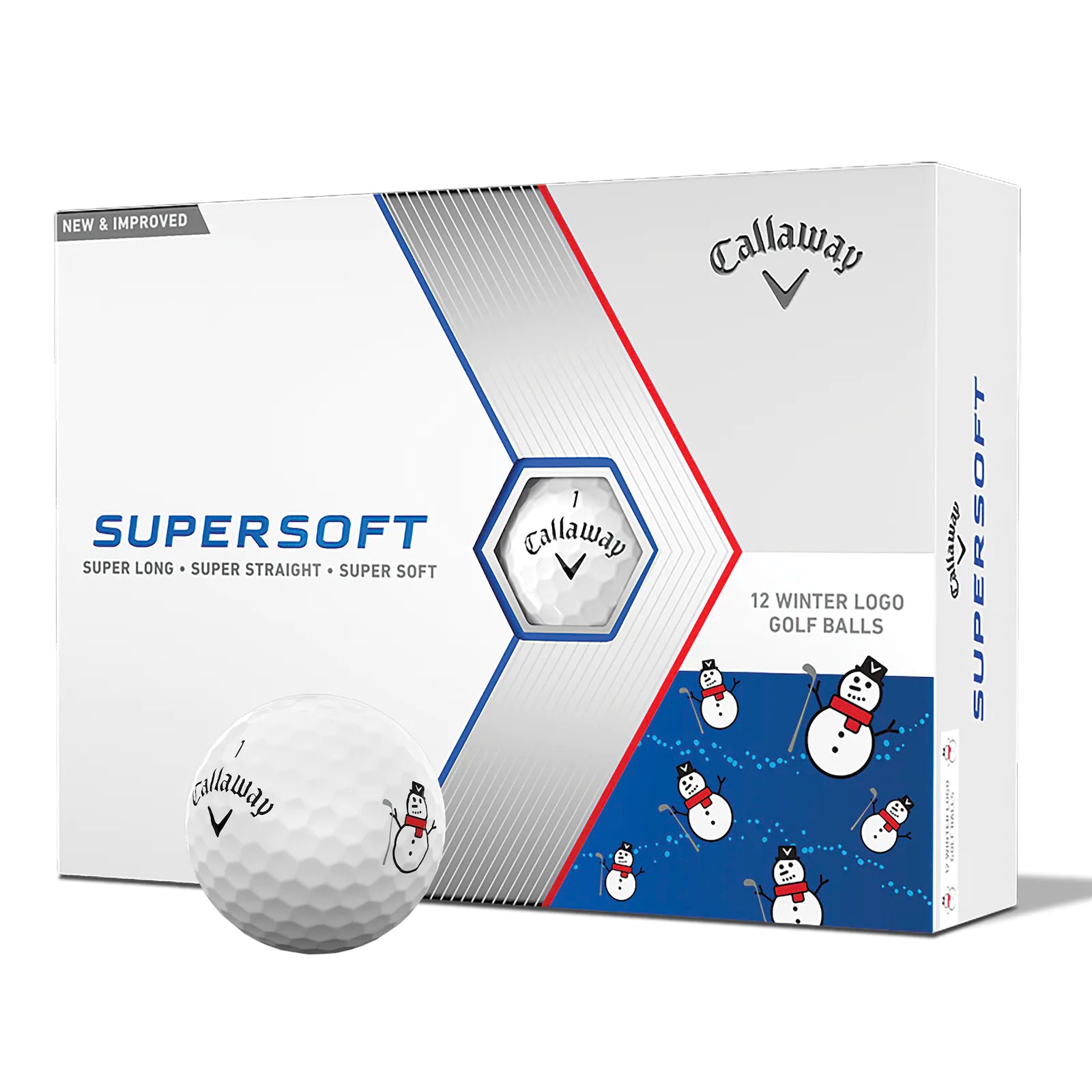 Callaway Supersoft Winter Golf Balls One Dozen