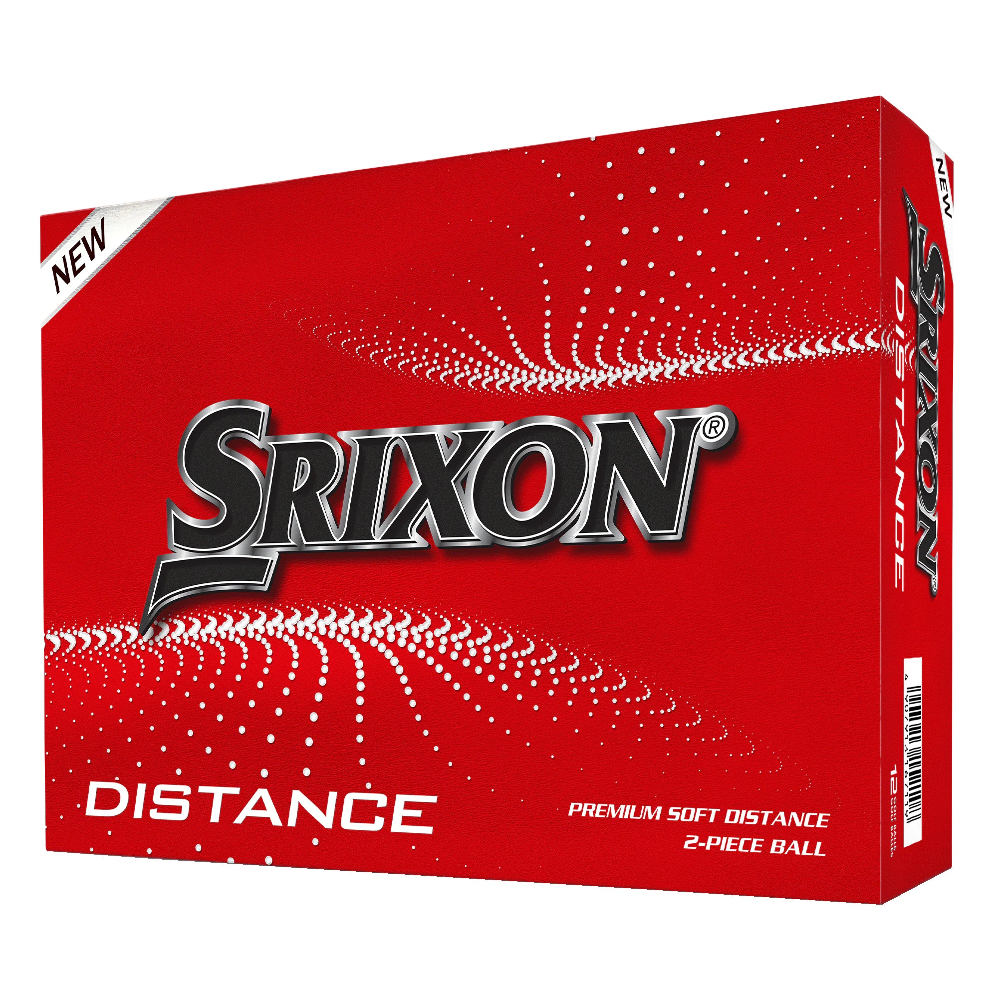 Srixon Distance 10 Golf Balls - White