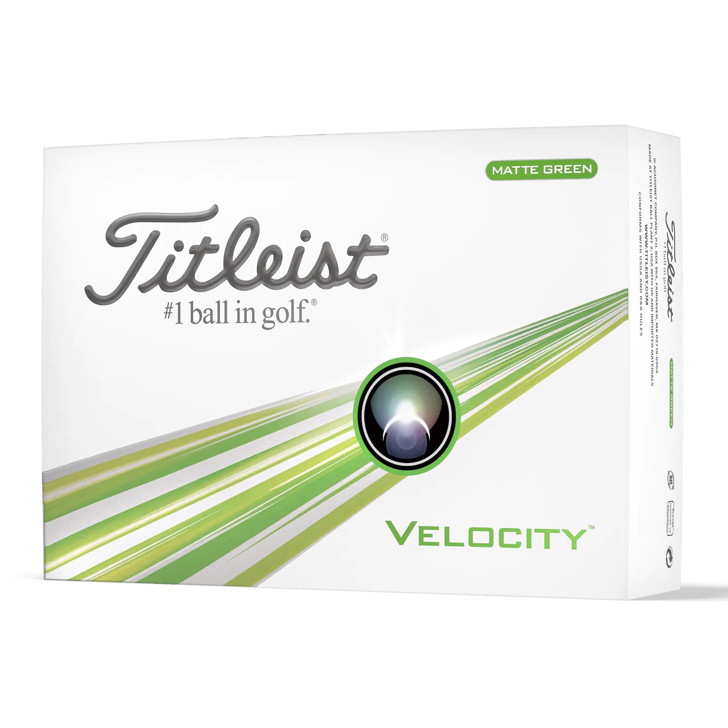 Titleist Velocity 2024 Golf Balls - Green