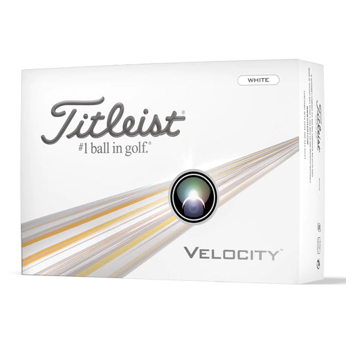 Titleist Velocity 2024 Golf Balls - White