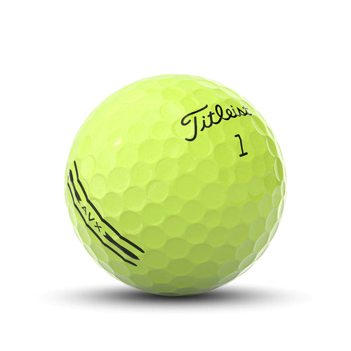 Titleist AVX 2024 Golf Balls - Yellow