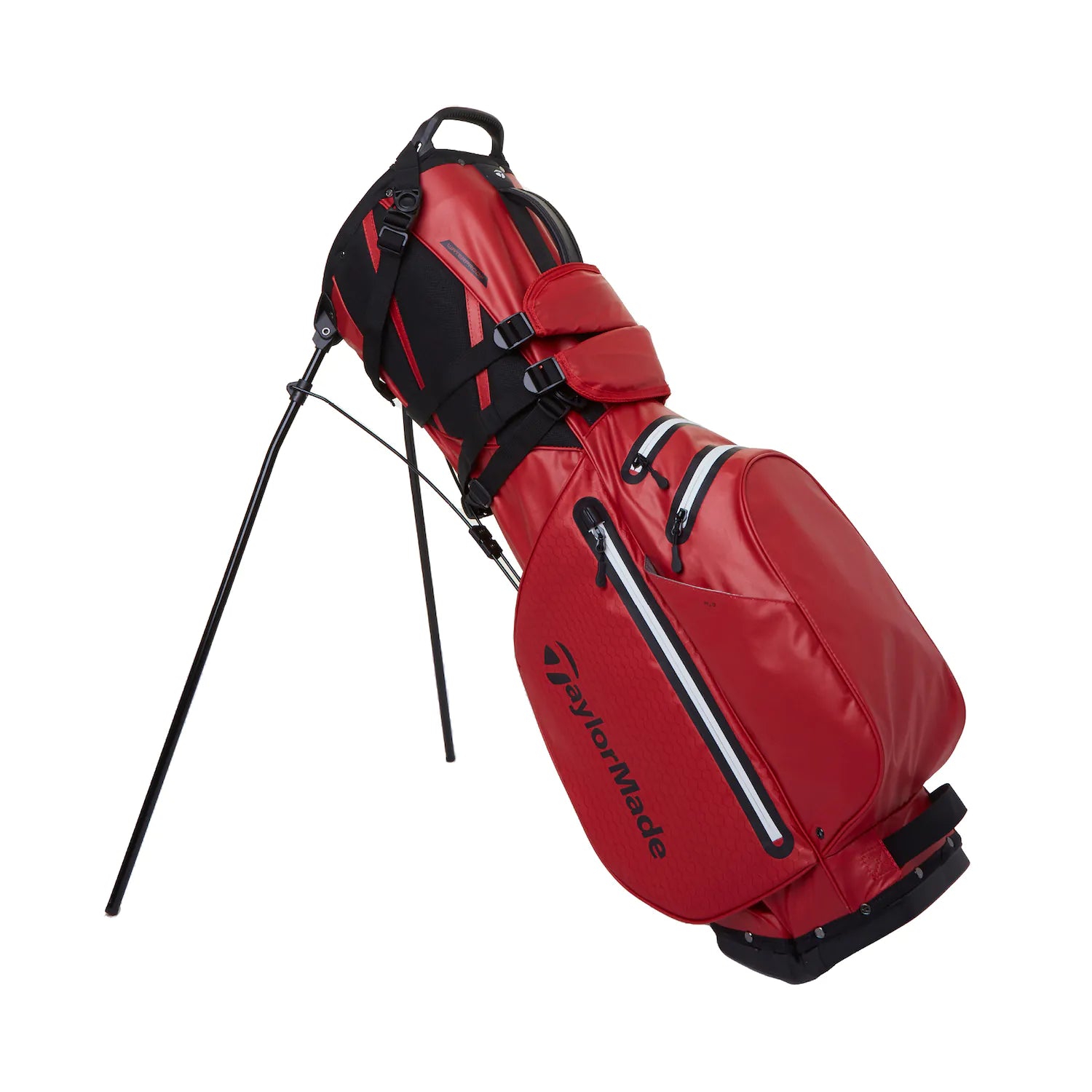 Taylormade Flextech Waterproof Golf Stand Bag - Red Taylormade Flextech Waterproof Golf Stand Bag - Red
