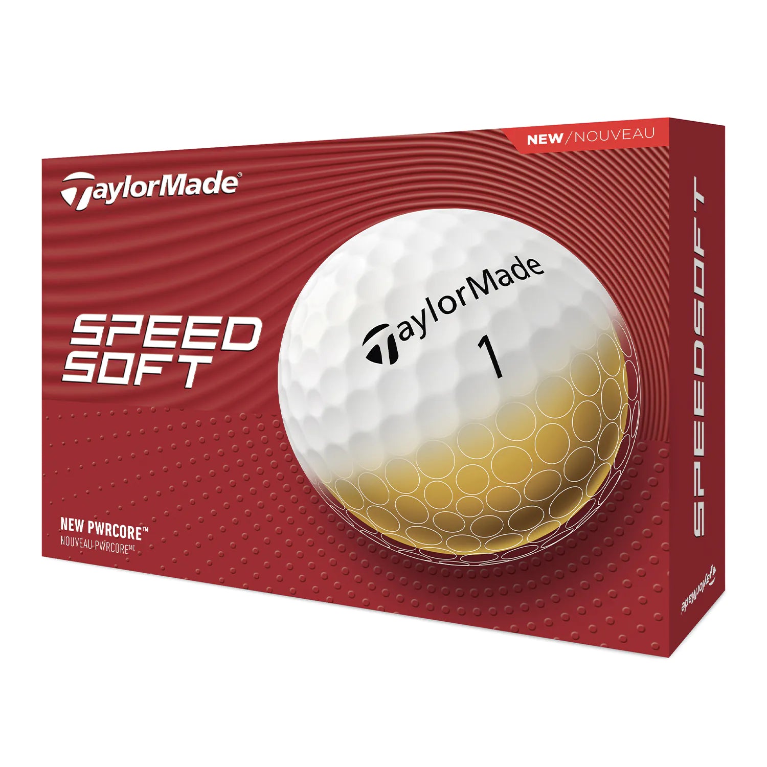 TaylorMade 2024 SpeedSoft Golf Ball White