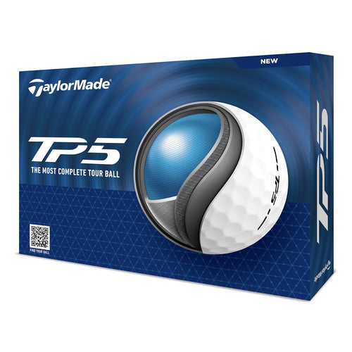 TaylorMade 2024 TP5 Golf Balls White