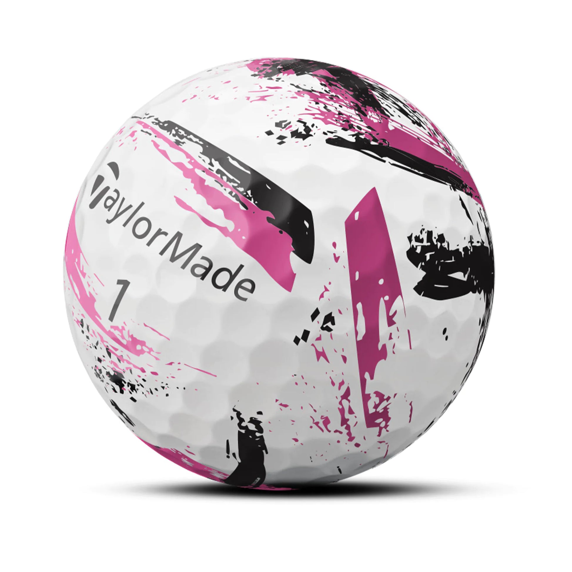 TaylorMade SpeedSoft Ink Golf Balls - Pink