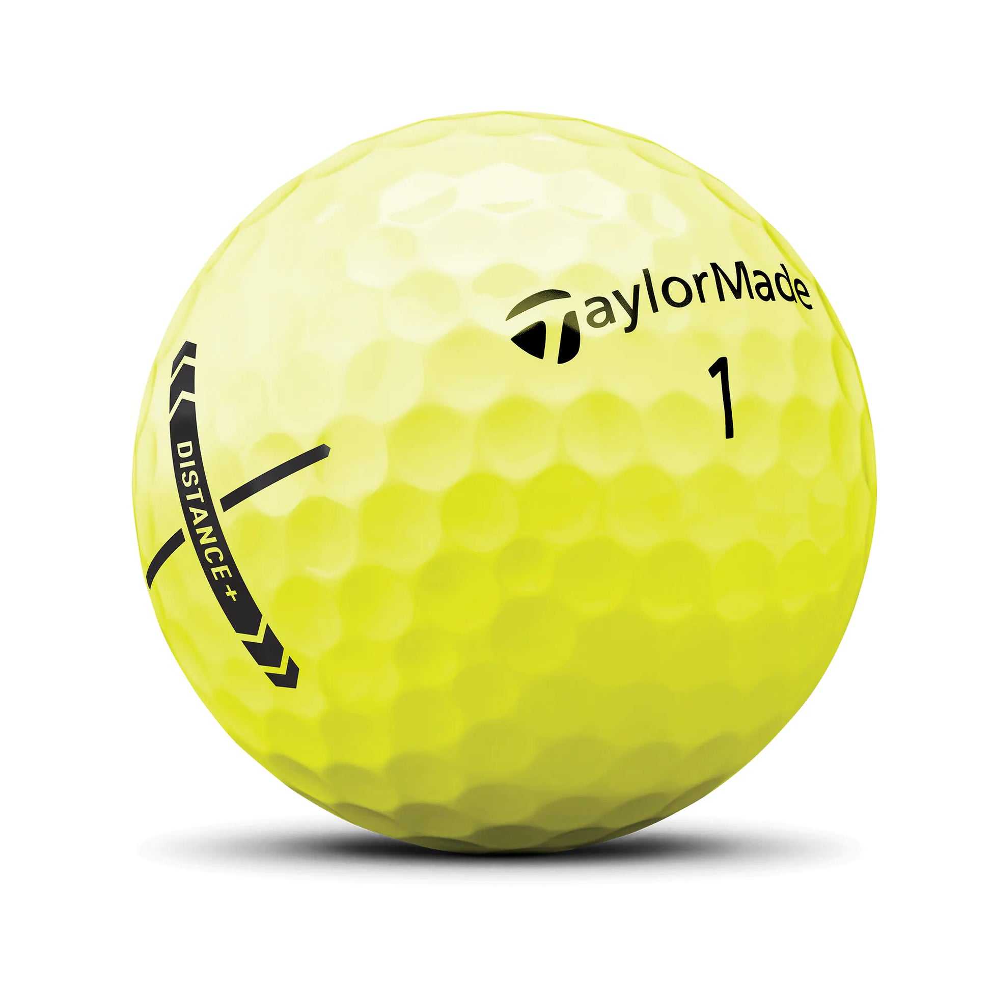 TaylorMade Distance+ Golf Balls - Yellow