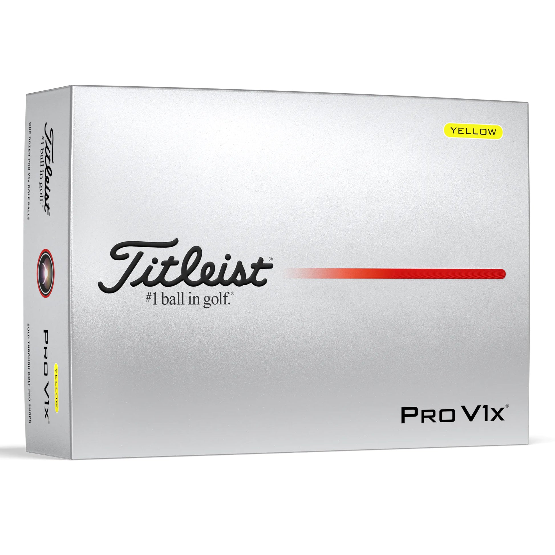 Titleist Pro V1x 2025 Golf Balls - Yellow