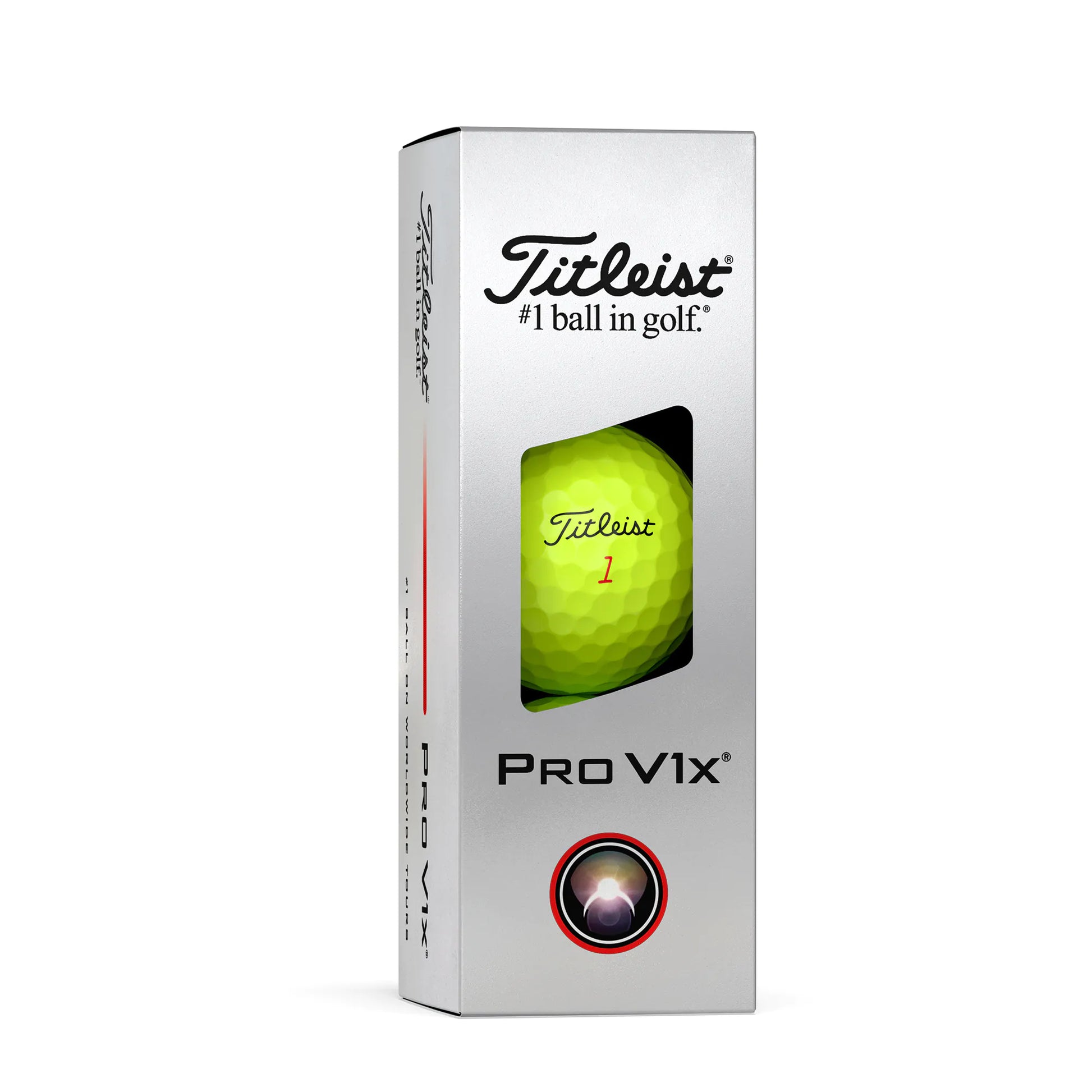 Titleist Pro V1x 2025 Golf Balls - Yellow