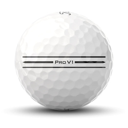 Titleist Pro V1 2025 Golf Balls - White - Enhanced Align