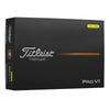 Titleist Pro V1 2025 Golf Balls - Yellow