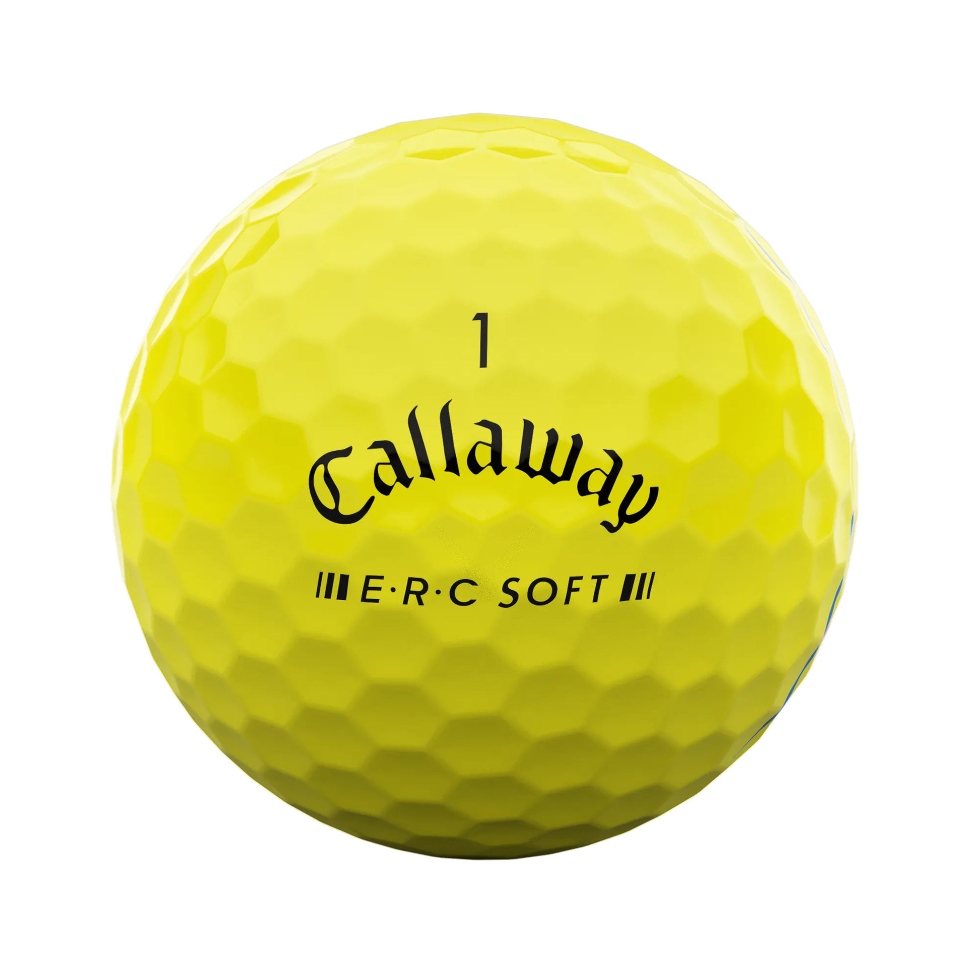 Callaway ERC Soft Triple Track Golf Balls Yellow - One Dozen