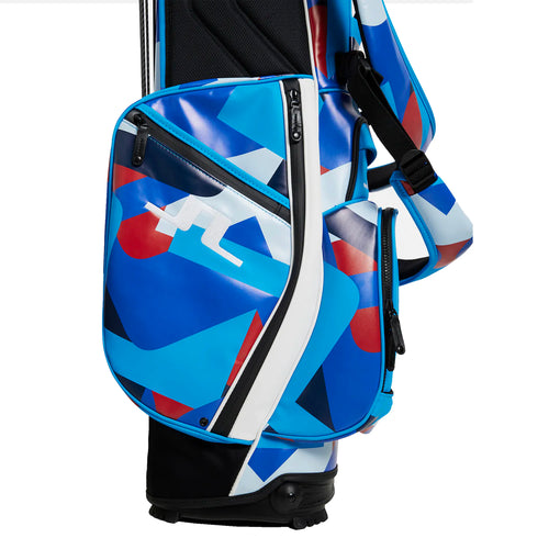 J.Lindeberg Play Stand Golf Bag - Brilliant Blue Big Bridge