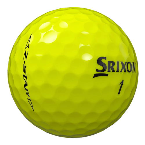 Srixon Z Star Golf Balls - Yellow