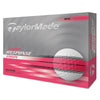 TaylorMade Tour Response Stripe Golf Balls - Neon Pink