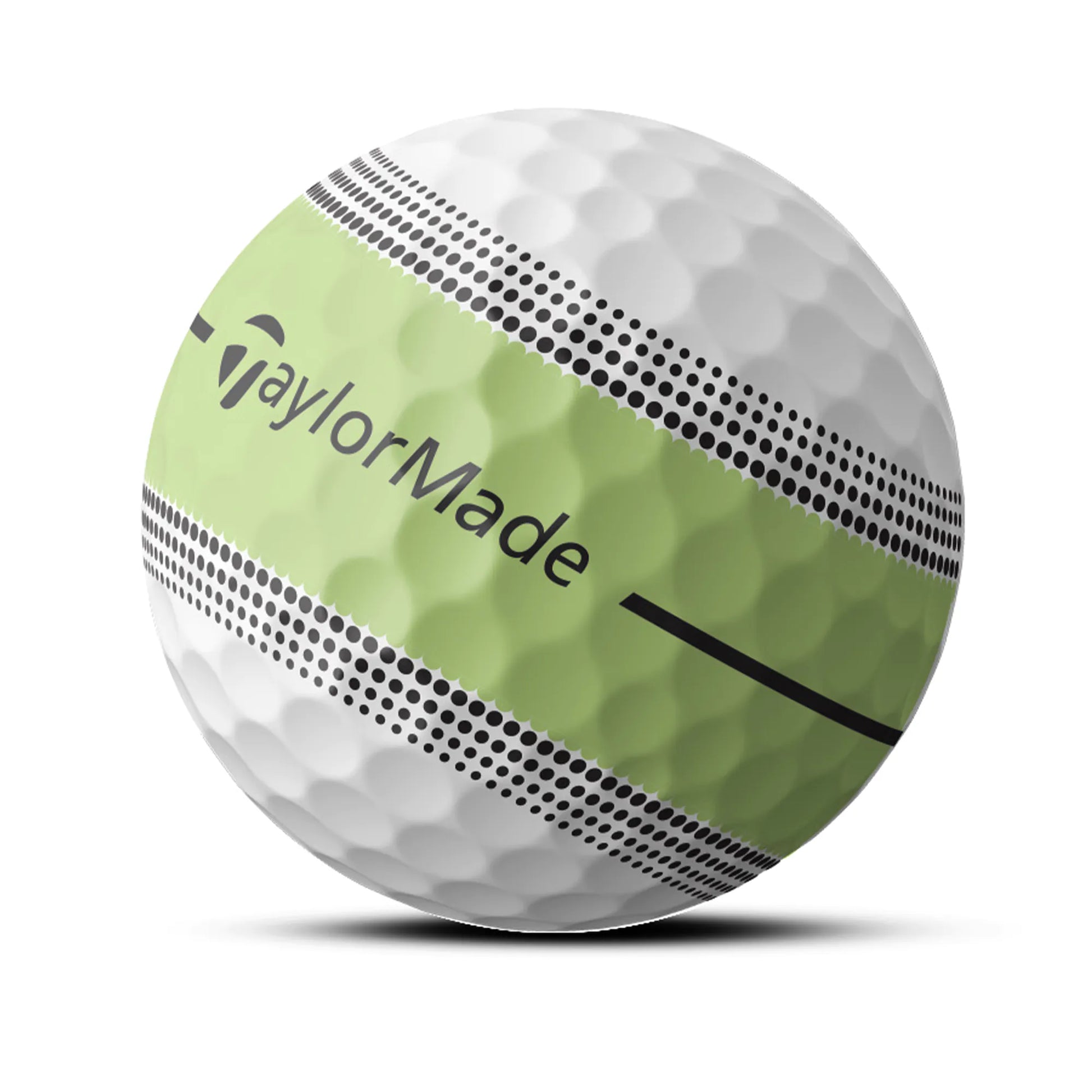 TaylorMade Tour Response Stripe Golf Balls - Neon Yellow