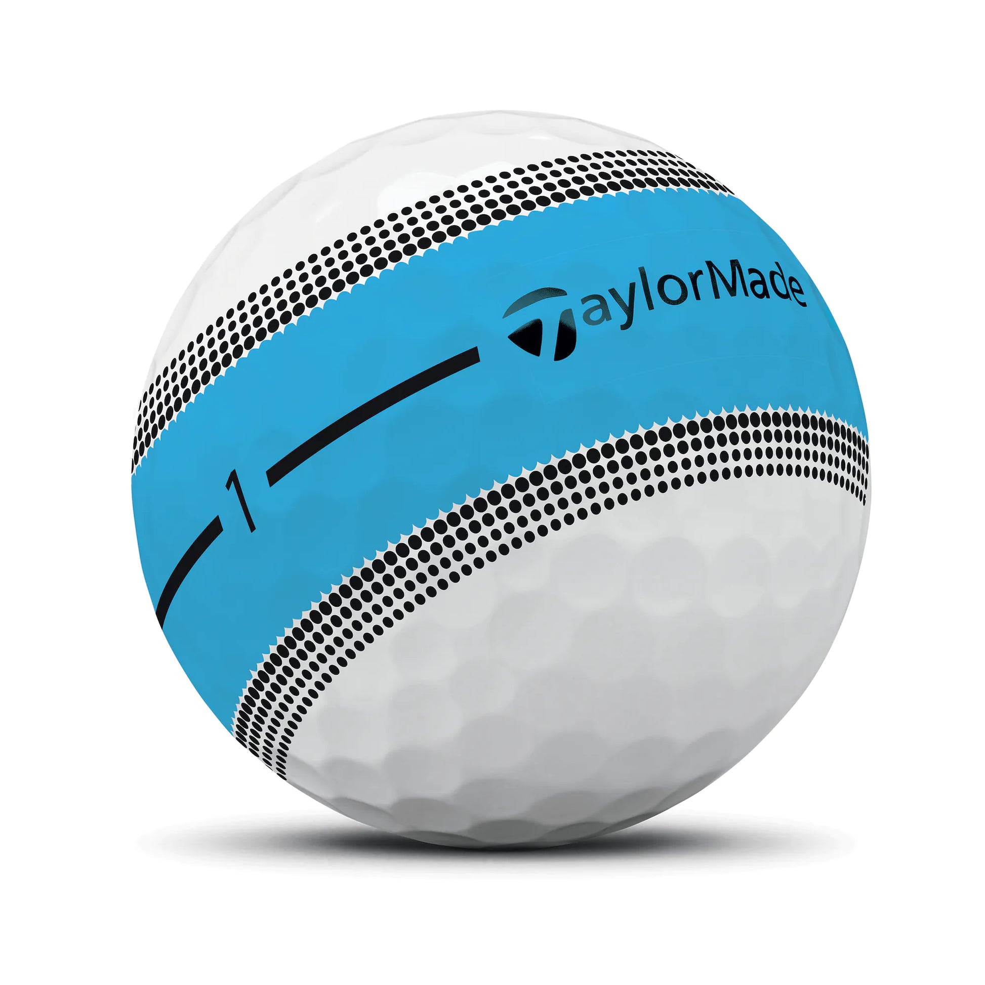 TaylorMade Tour Response Stripe Golf Balls - Neon Blue