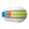 TaylorMade Tour Response Stripe Golf Balls - Neon Multi