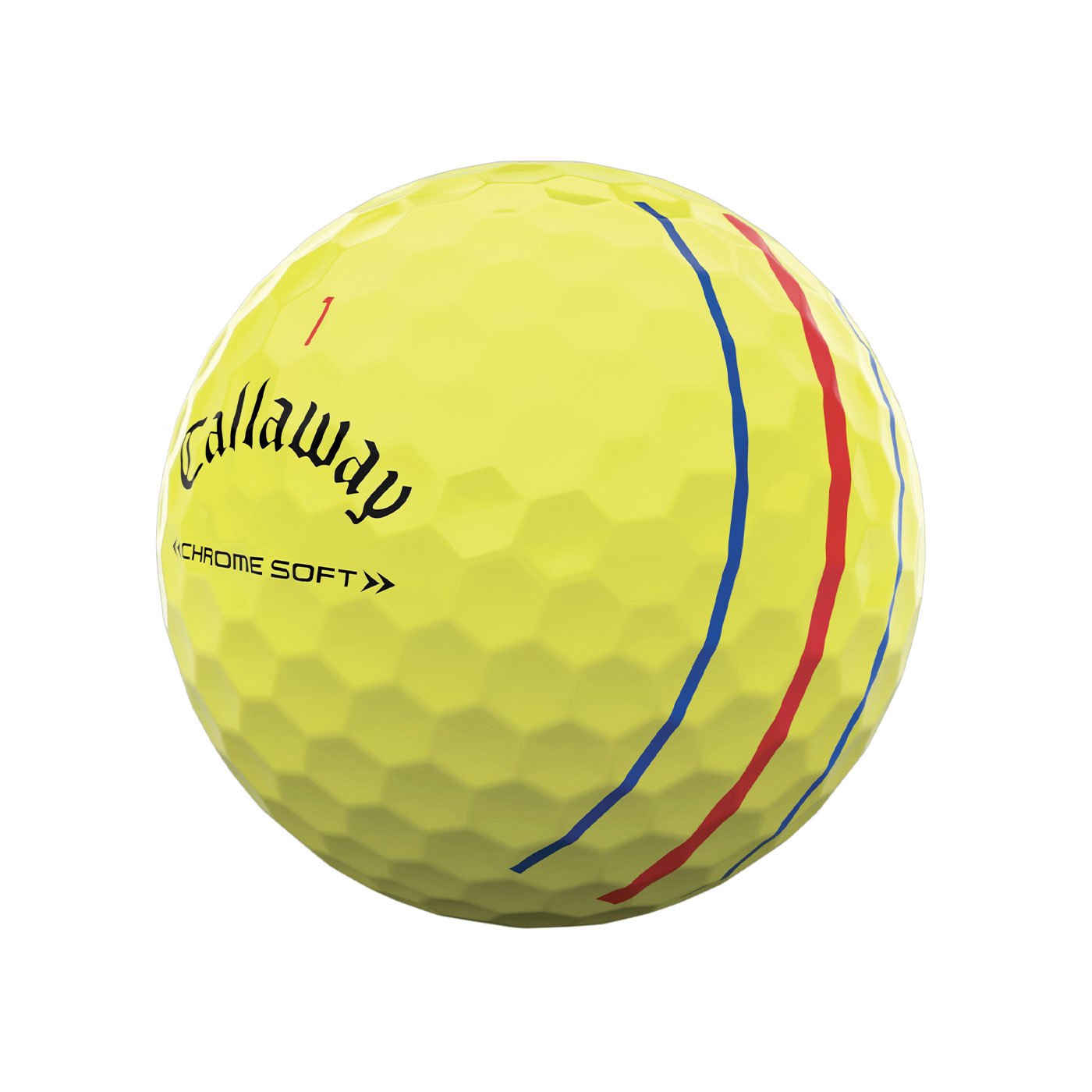 Callaway Chrome Soft Triple Track 2023 Golf Balls Yellow - One Dozen