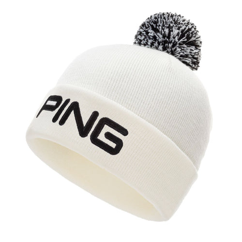 Ping Classic Bobble Hat - White