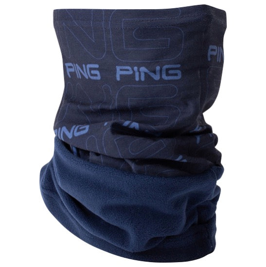 Ping Logo Neck Warmer - Navy Multi Snood