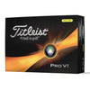 Titleist Pro V1 2023 Golf Balls - Yellow