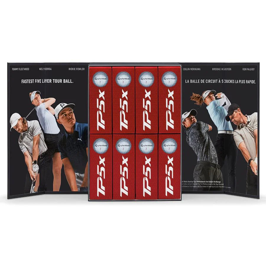 TaylorMade TP5x Golf Balls 4 For 3