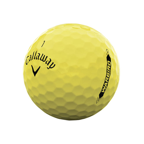 Callaway Warbird Golf Balls Yellow - One Dozen